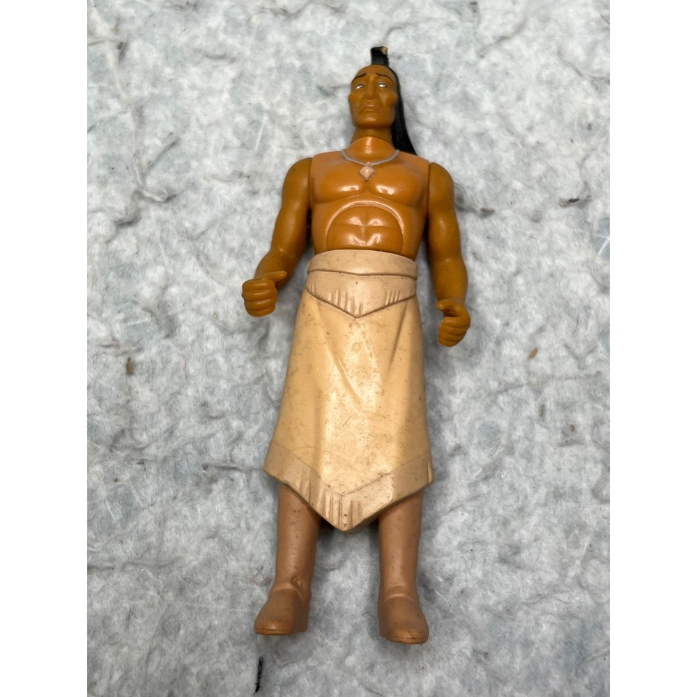 Disney Pocahontas Kocoum Action Figure Vintage 90s Warrior Toy 5.5 Inch